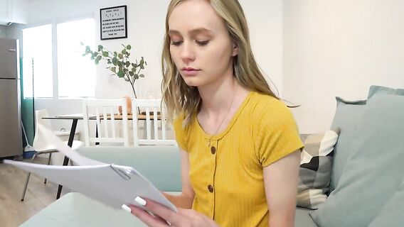 Секс студентки с коллектором за долги